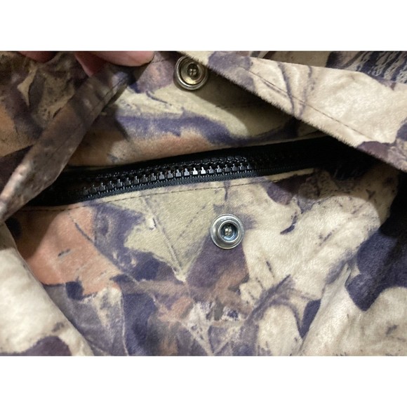 Polaris Silent Water Shed Hooded Jacket Mens LG Mossy Oak Break up Camo Hunting - Picture 9 of 10